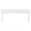 Florence King Solid Wood Headboard in White