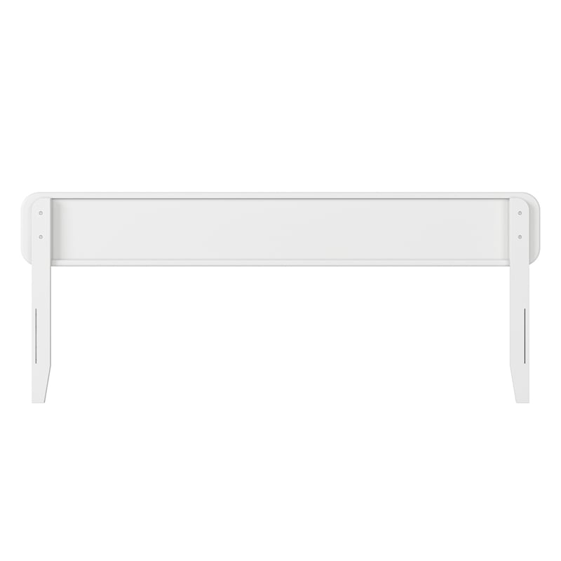 Florence King Solid Wood Headboard in White