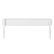 Florence King Solid Wood Headboard in White