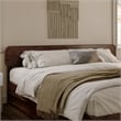 AFI Florence King Sized Solid Hardwood Headboard in Walnut Brown