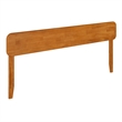 AFI Florence King Sized Solid Hardwood Headboard in Light Toffee