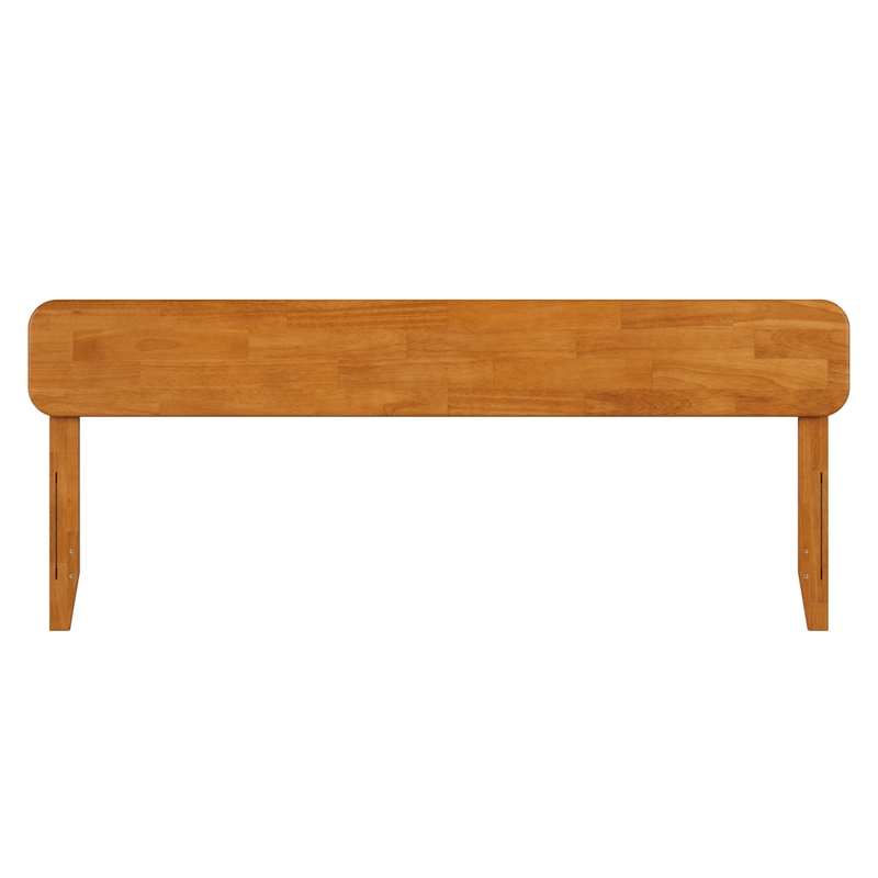 AFI Florence King Sized Solid Hardwood Headboard in Light Toffee