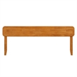 AFI Florence King Sized Solid Hardwood Headboard in Light Toffee