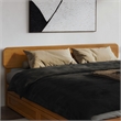 AFI Florence King Sized Solid Hardwood Headboard in Light Toffee