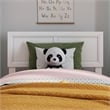 Sophia Twin Solid Wood Headboard in White