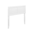Sophia Twin Solid Wood Headboard in White