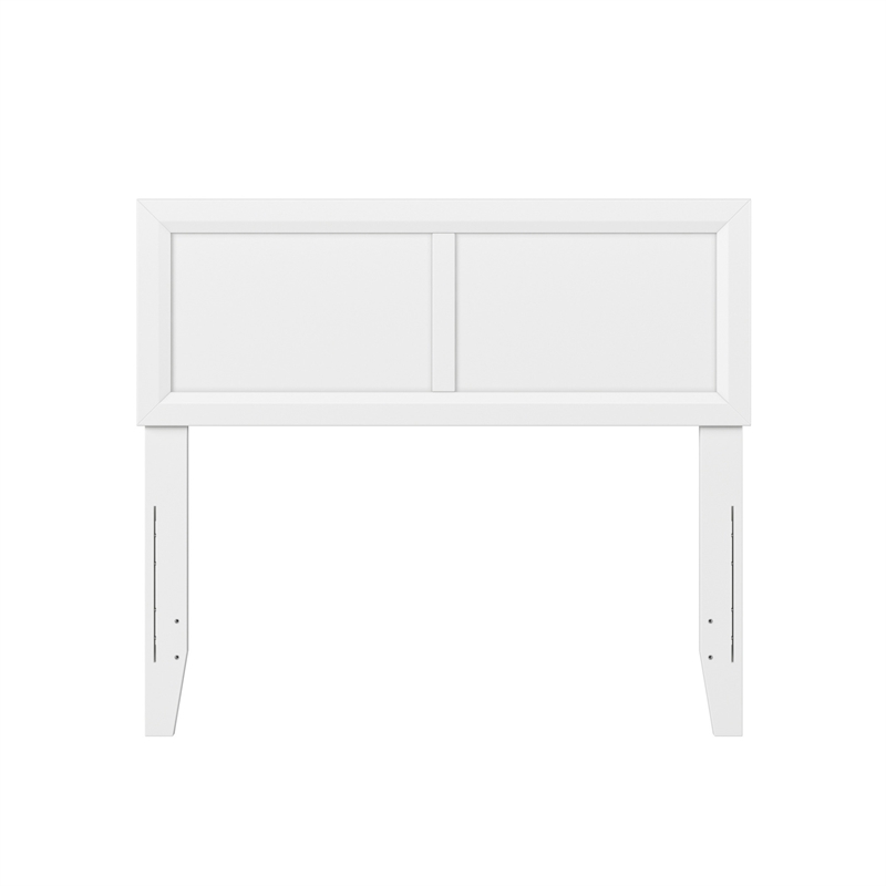 Sophia Twin Solid Wood Headboard in White
