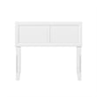 Sophia Twin Solid Wood Headboard in White