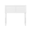 Sophia Twin Solid Wood Headboard in White
