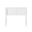 Sophia Twin Solid Wood Headboard in White
