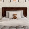 AFI Sophia Twin Sized Solid Hardwood Headboard in Walnut Brown
