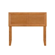 AFI Sophia Twin Sized Solid Hardwood Headboard in Light Toffee