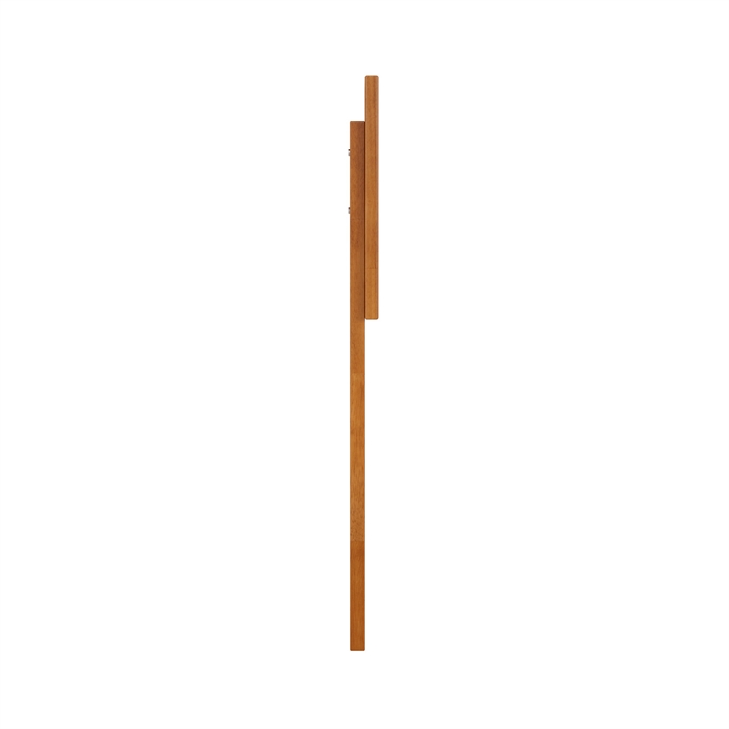 AFI Sophia Twin Sized Solid Hardwood Headboard in Light Toffee