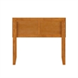AFI Sophia Twin Sized Solid Hardwood Headboard in Light Toffee