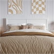 Sophia Full Solid Wood Headboard in White