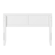 Sophia Full Solid Wood Headboard in White