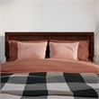 AFI Sophia Full Sized Solid Hardwood Headboard in Walnut Brown