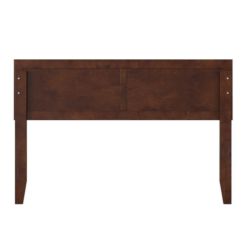 AFI Sophia Full Sized Solid Hardwood Headboard in Walnut Brown