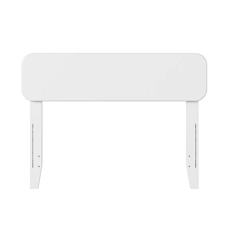 AFI Florence Twin Solid Wood Headboard in White
