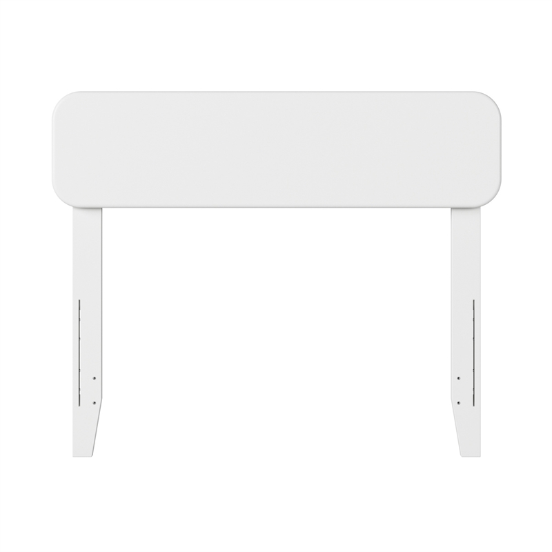 AFI Florence Twin Solid Wood Headboard in White