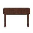AFI Florence Twin Sized Solid Hardwood Headboard in Walnut Brown