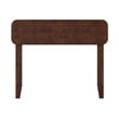 AFI Florence Twin Sized Solid Hardwood Headboard in Walnut Brown