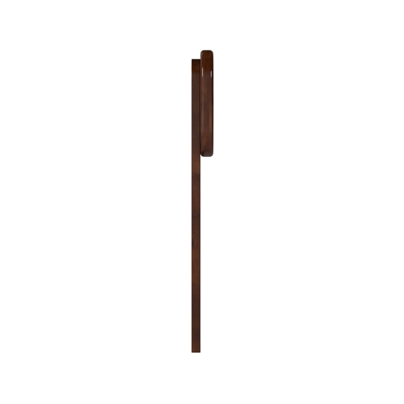 AFI Florence Twin Sized Solid Hardwood Headboard in Walnut Brown