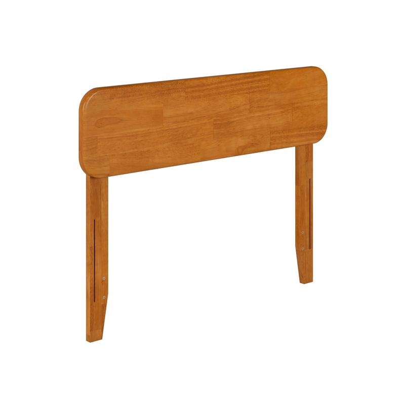 AFI Florence Twin Sized Solid Hardwood Headboard in Light Toffee