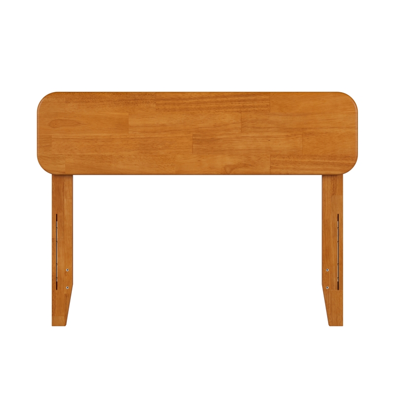 AFI Florence Twin Sized Solid Hardwood Headboard in Light Toffee