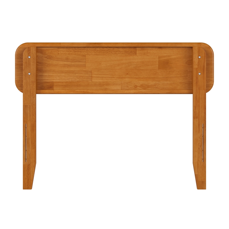 AFI Florence Twin Sized Solid Hardwood Headboard in Light Toffee