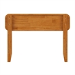 AFI Florence Twin Sized Solid Hardwood Headboard in Light Toffee