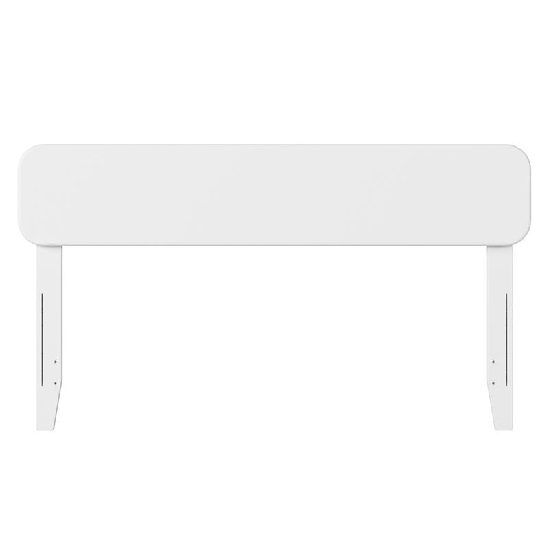 Florence Full Solid Wood Headboard in White