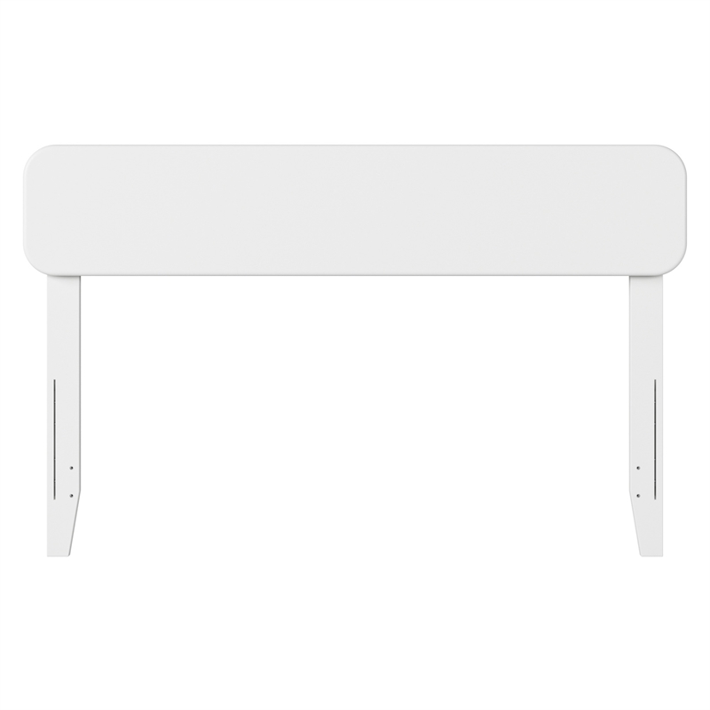 Florence Full Solid Wood Headboard in White