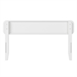 Florence Full Solid Wood Headboard in White
