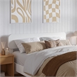 Florence Full Solid Wood Headboard in White