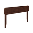 AFI Florence Full Sized Solid Hardwood Headboard in Walnut Brown