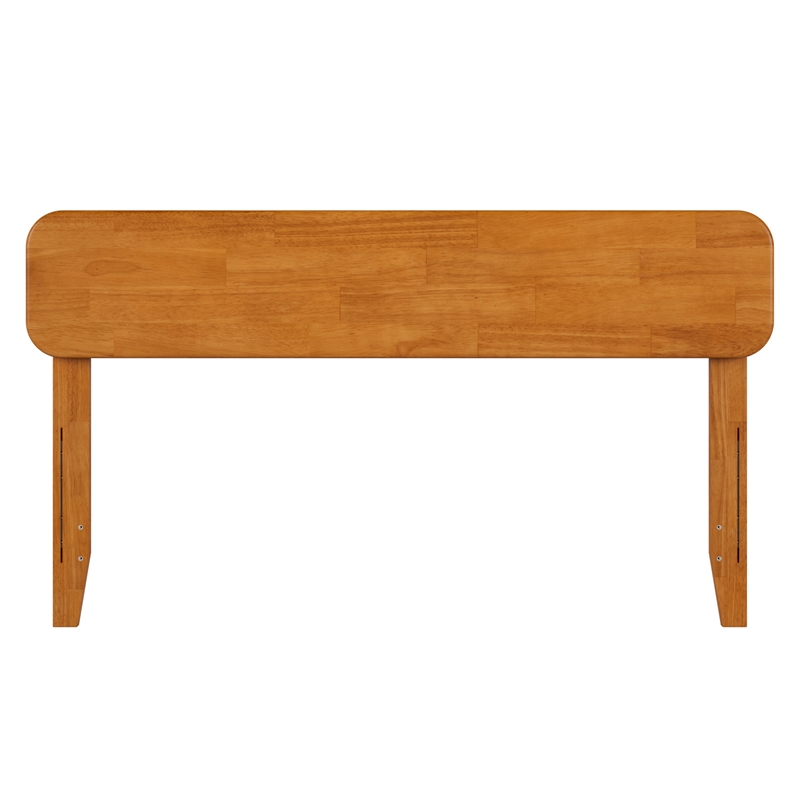 AFI Florence Full Sized Solid Hardwood Headboard in Light Toffee