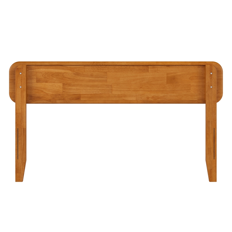 AFI Florence Full Sized Solid Hardwood Headboard in Light Toffee
