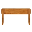 AFI Florence Full Sized Solid Hardwood Headboard in Light Toffee