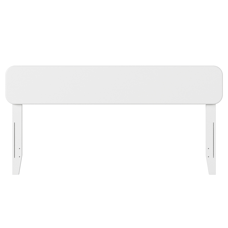 Florence Queen Solid Wood Headboard in White