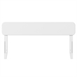 Florence Queen Solid Wood Headboard in White