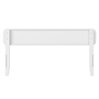 Florence Queen Solid Wood Headboard in White