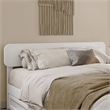 Florence Queen Solid Wood Headboard in White