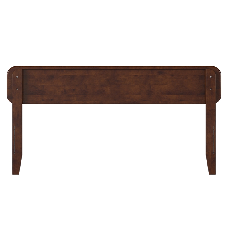 Florence Queen Solid Wood Headboard in Walnut