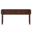 Florence Queen Solid Wood Headboard in Walnut