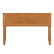 AFI Sophia Full Sized Solid Hardwood Headboard in Light Toffee