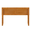 AFI Sophia Full Sized Solid Hardwood Headboard in Light Toffee
