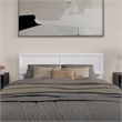 Sophia Queen Solid Wood Headboard in White