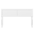 Sophia Queen Solid Wood Headboard in White