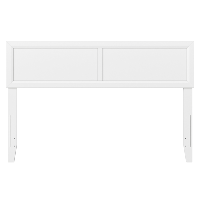 Sophia Queen Solid Wood Headboard in White